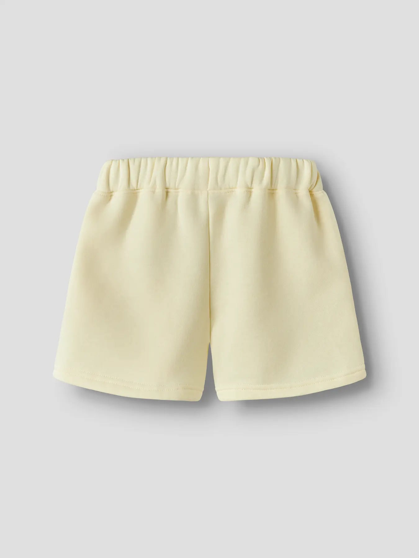 Name it: sweat short light geel