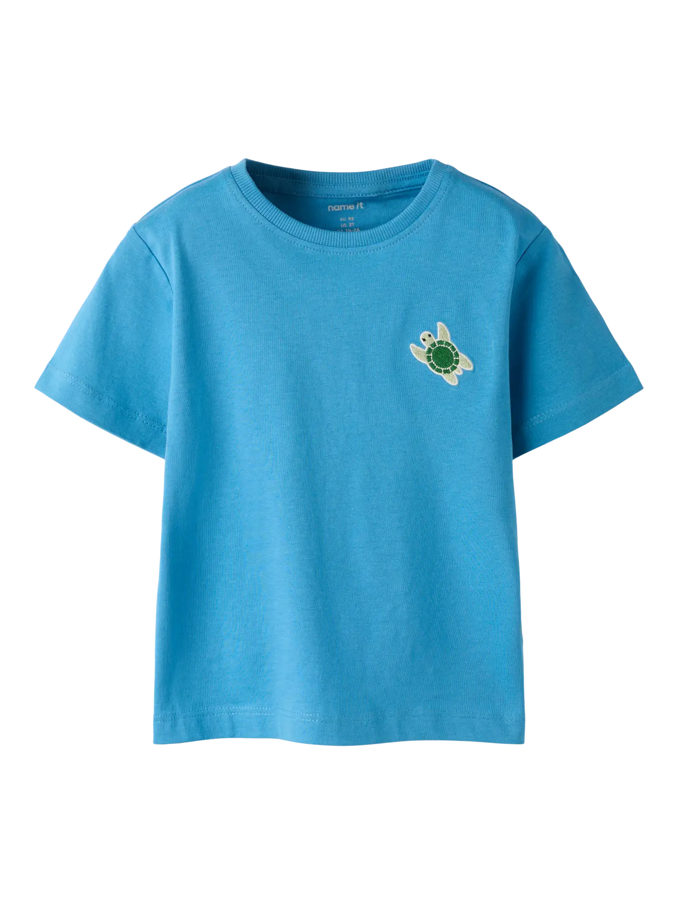 Name it: Shirt schildpad blauw