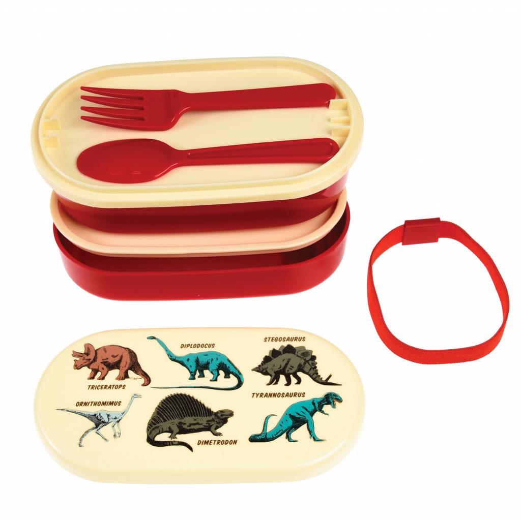 Rex: bento lunch box prehistoric land S