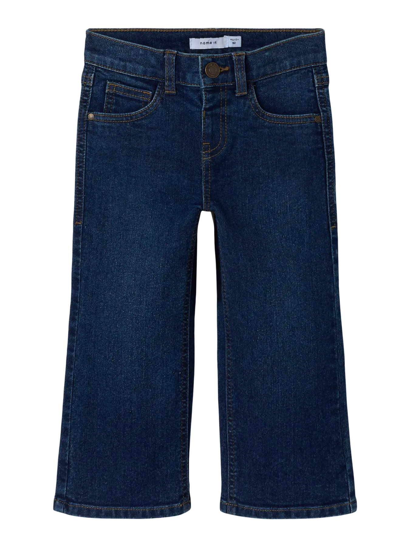 Name it: Rose wide jeans dark jeans denim
