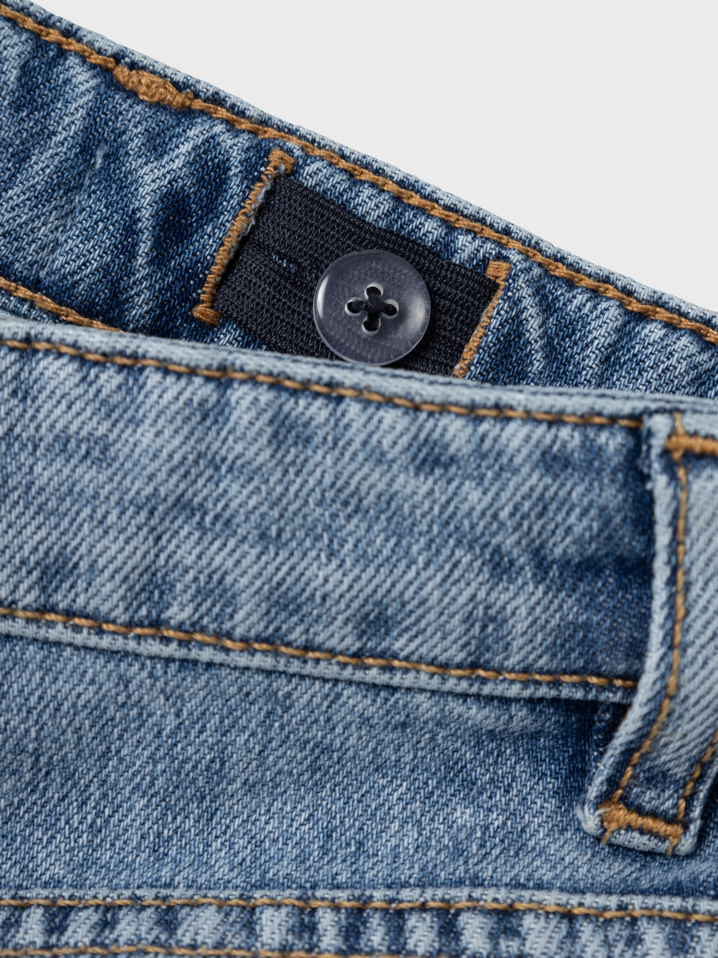 Name it: Noos collectie: SEAN: jeans straight Medium Blue Denim