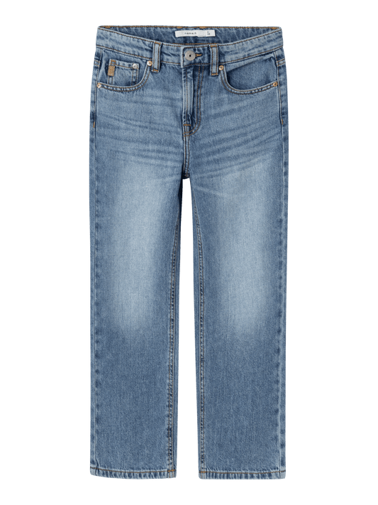 Name it: Noos collectie: SEAN: jeans straight Medium Blue Denim