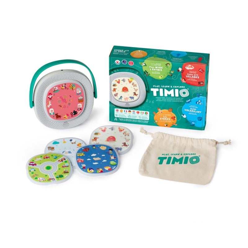 Timio: Elektronische Audio- en Muziekspeler Timio (incl. 5 Discs)