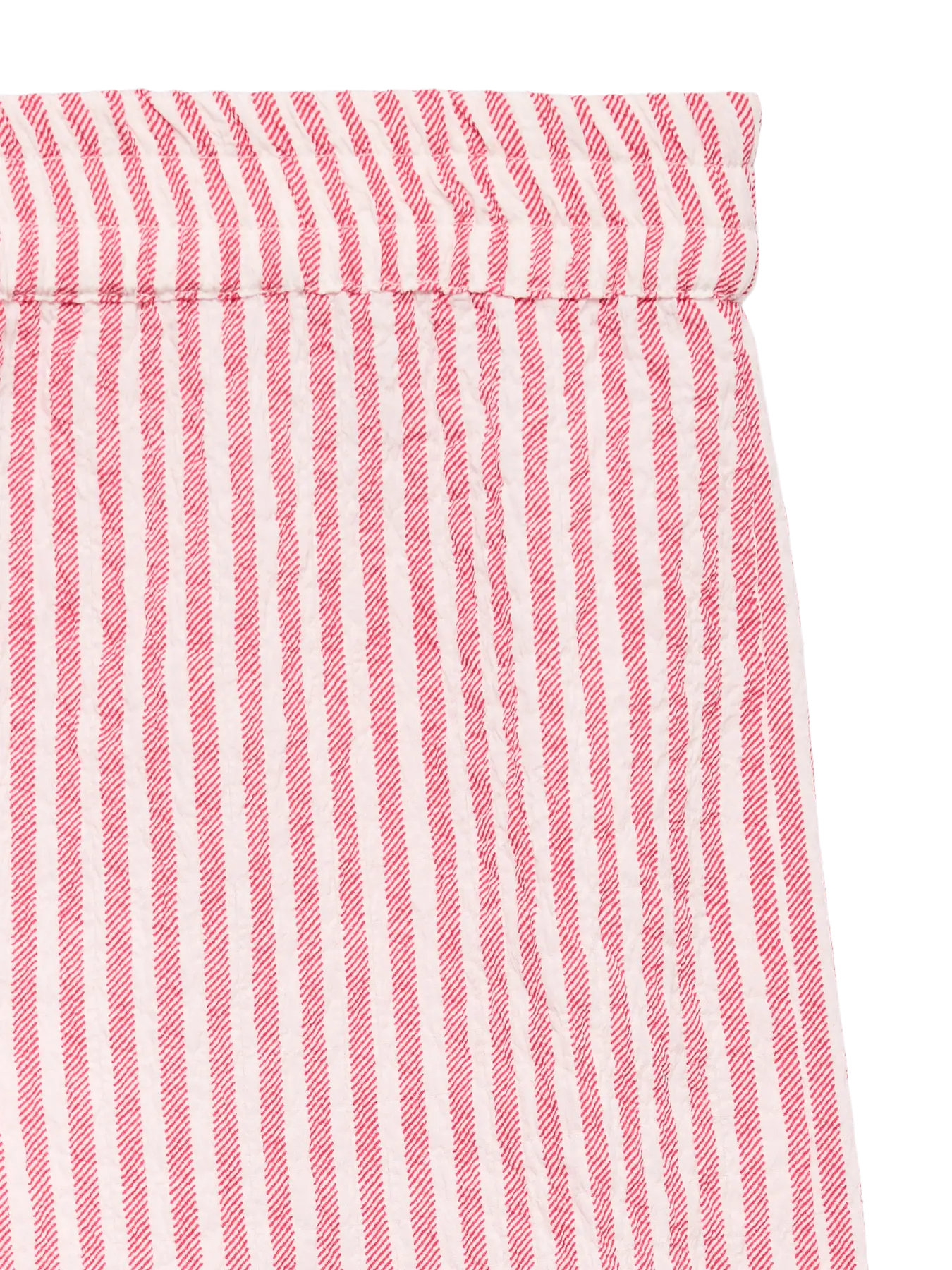 Vero Moda: broek gestreept rood-wit