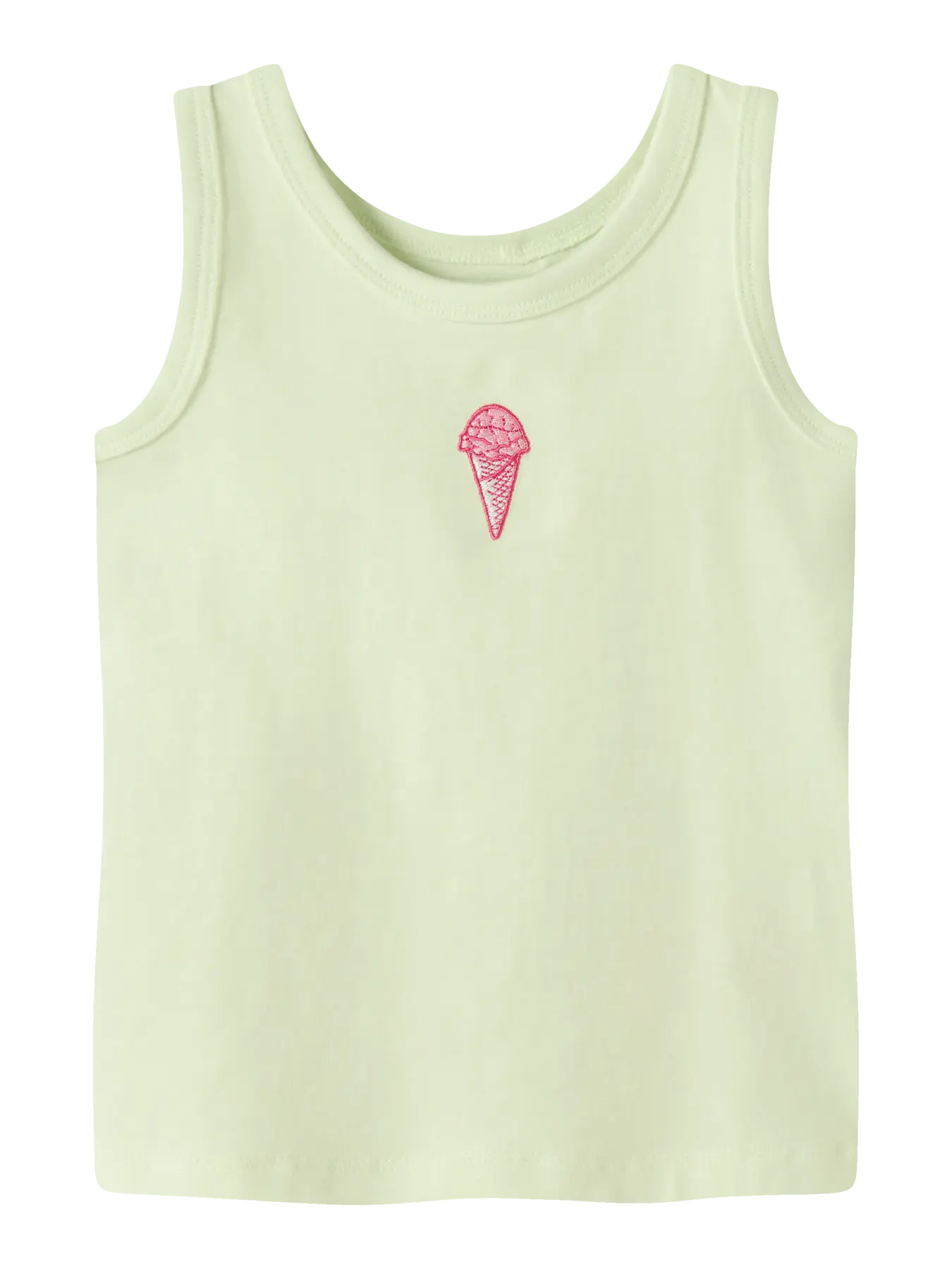 Name it: Tank top lime ijsje