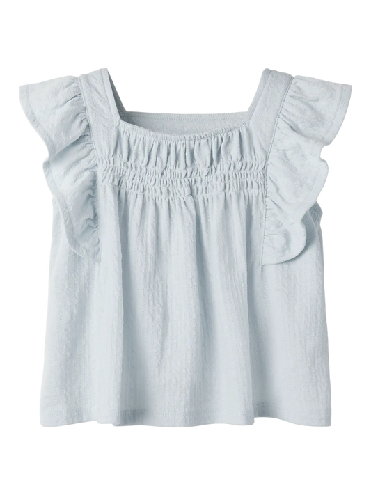 Name it: Top super soft light blue
