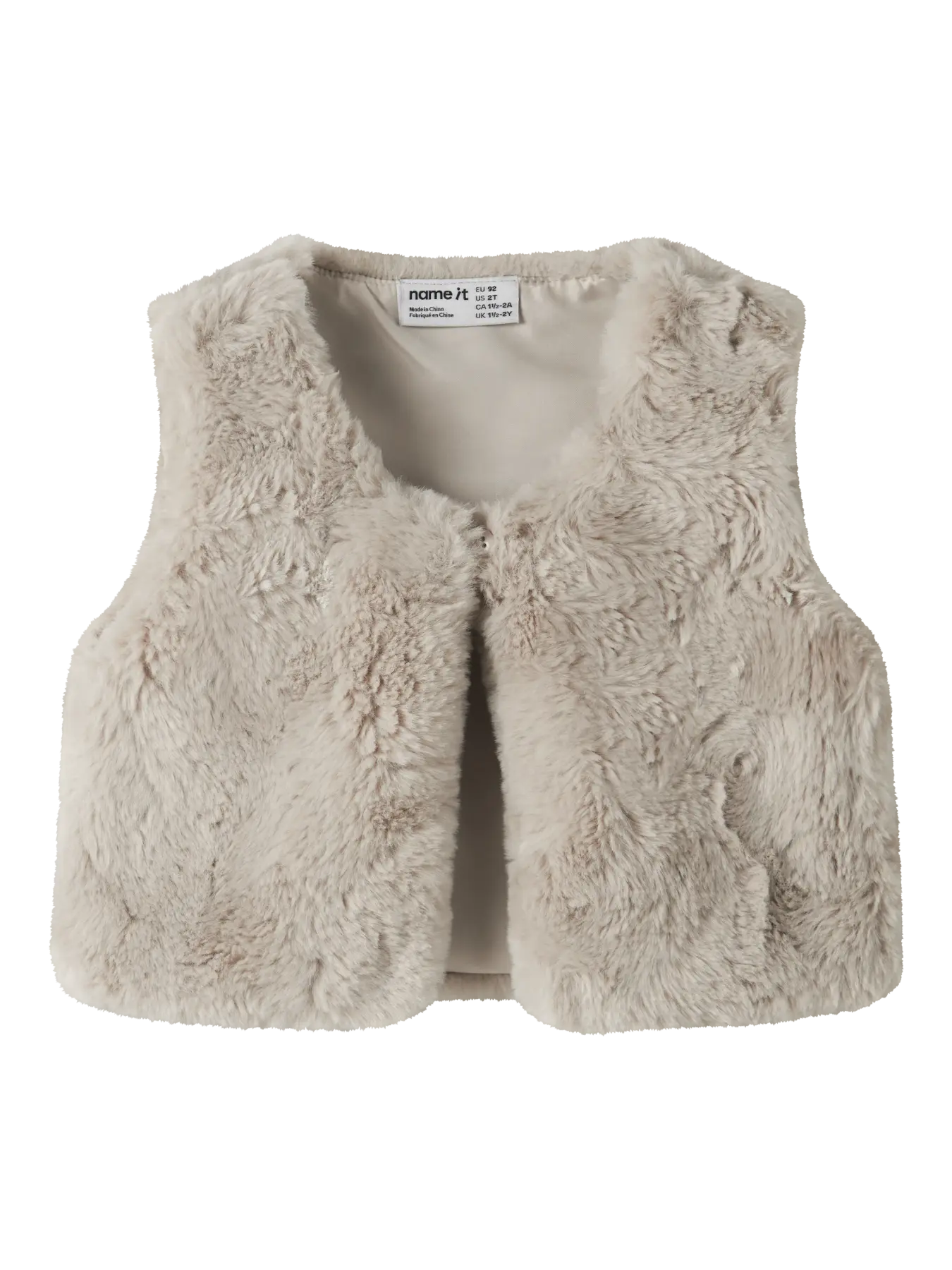 Name it: Fake fur vest peyote