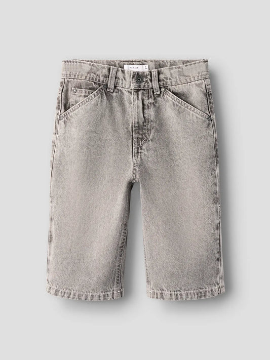 Name it: Ryan Skate short grey denim