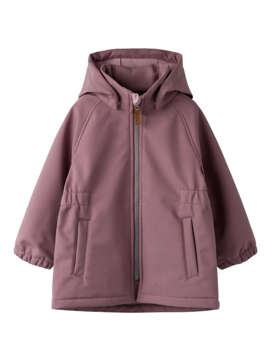 Name it: softshell verandering bij regen - bloem, kersen