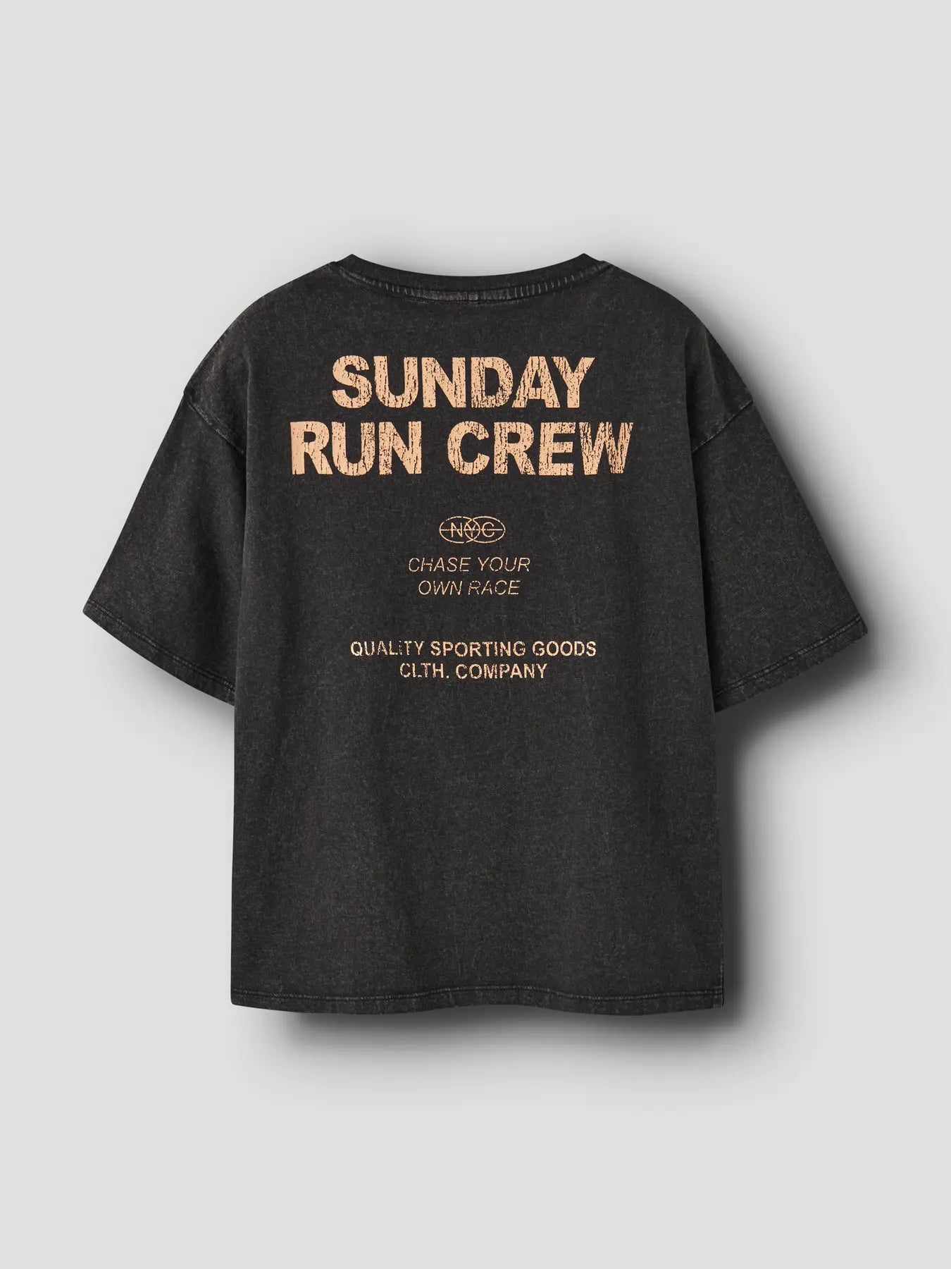 Name it: Shirt loose fit black "Own race"