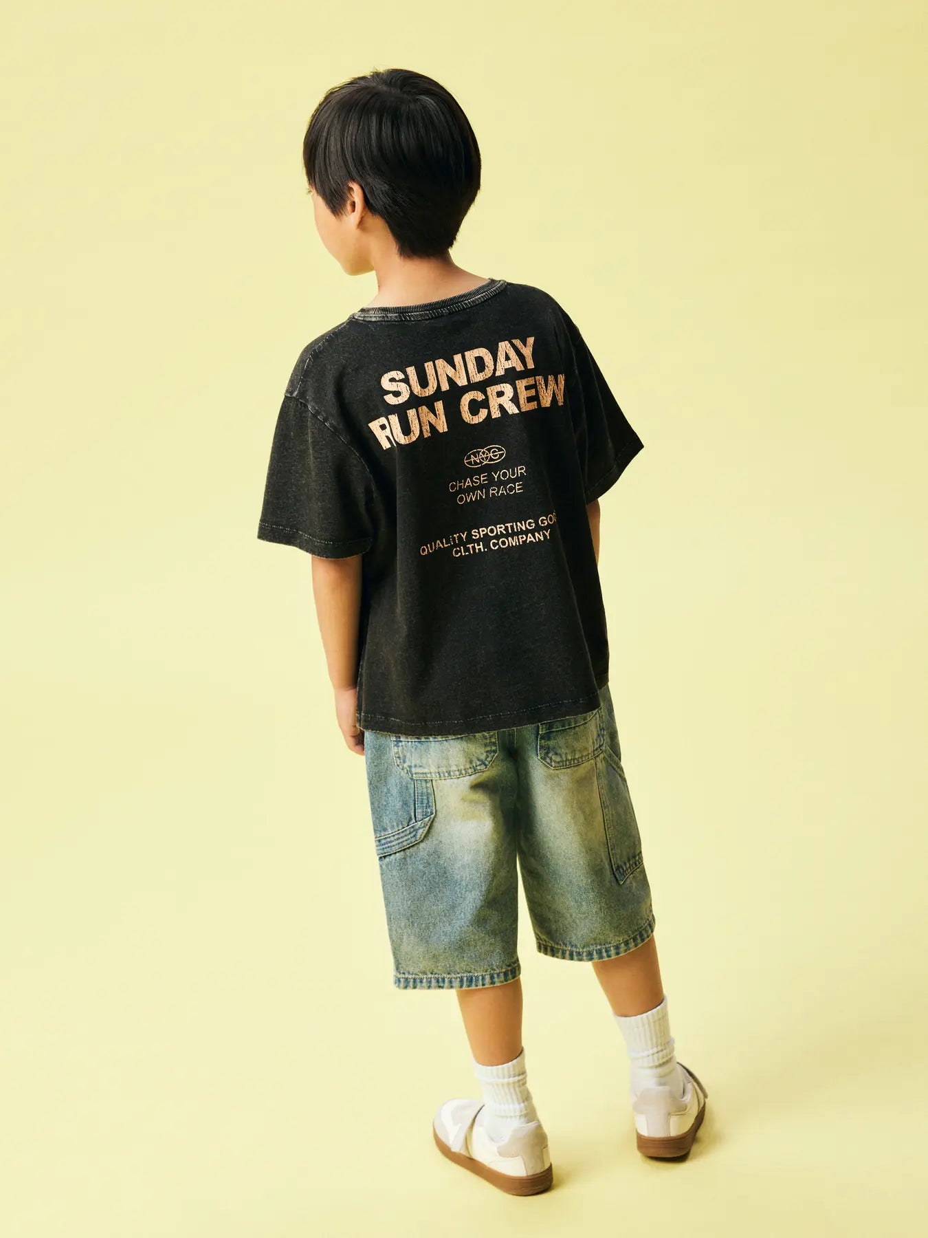 Name it: Shirt loose fit black "Own race"