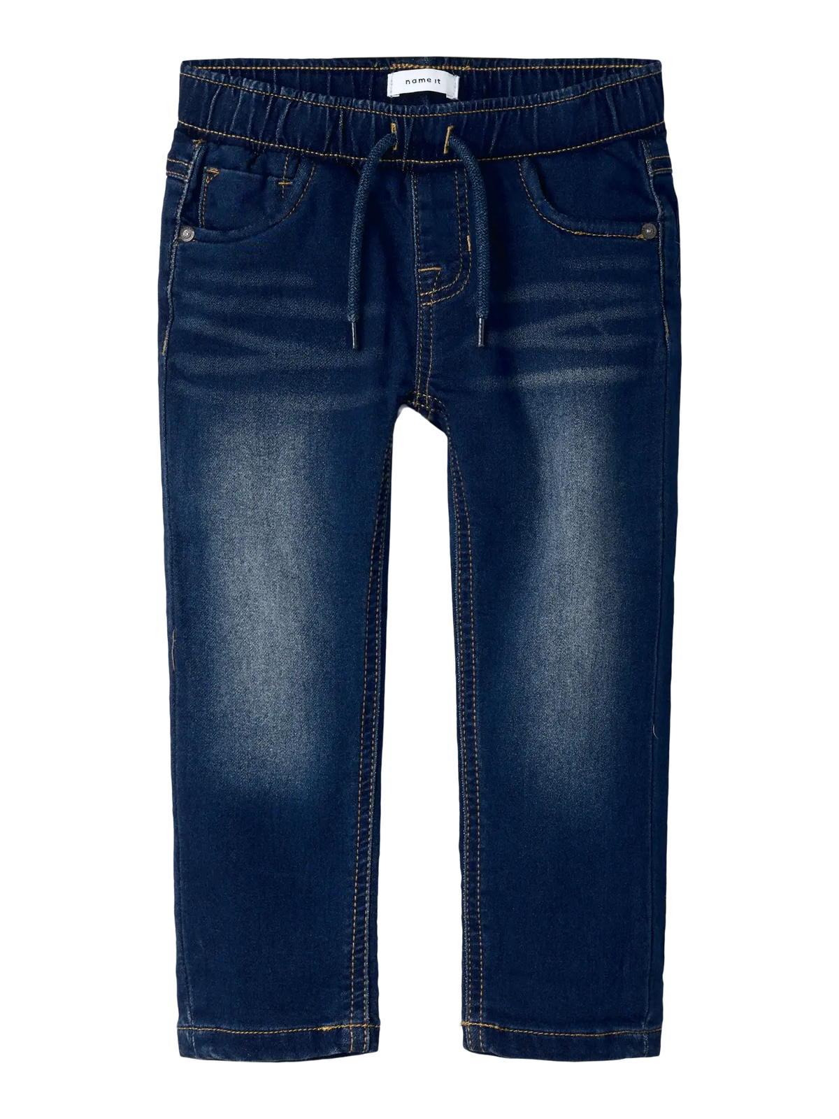 Name it:Maarten : soft jeans dark blue denim
