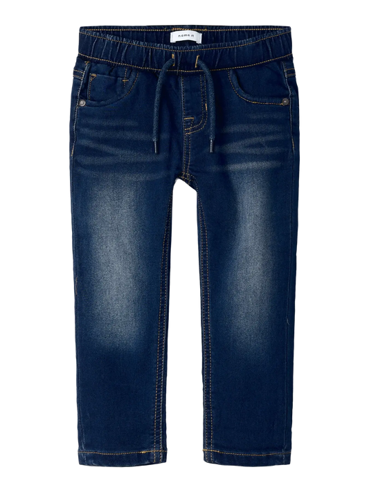 Name it:Maarten : soft jeans dark blue denim