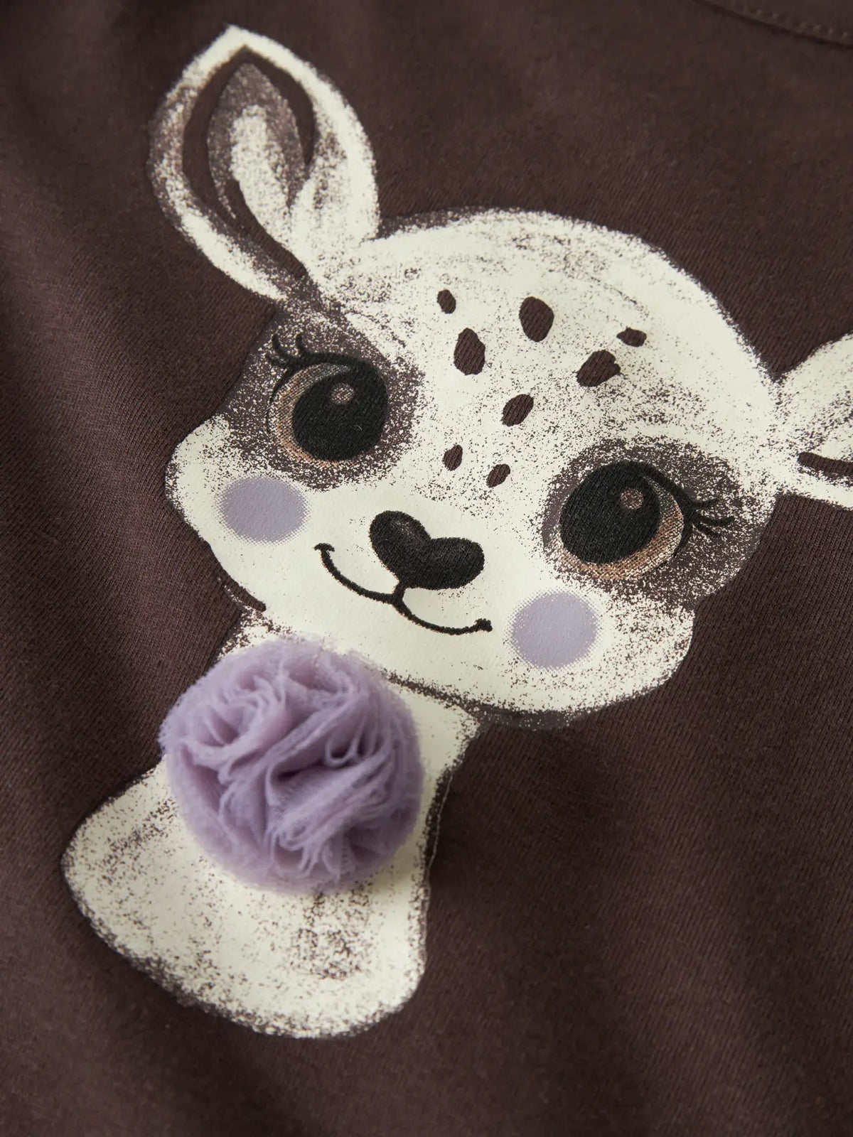 Name it: longsleeve deer chocolate