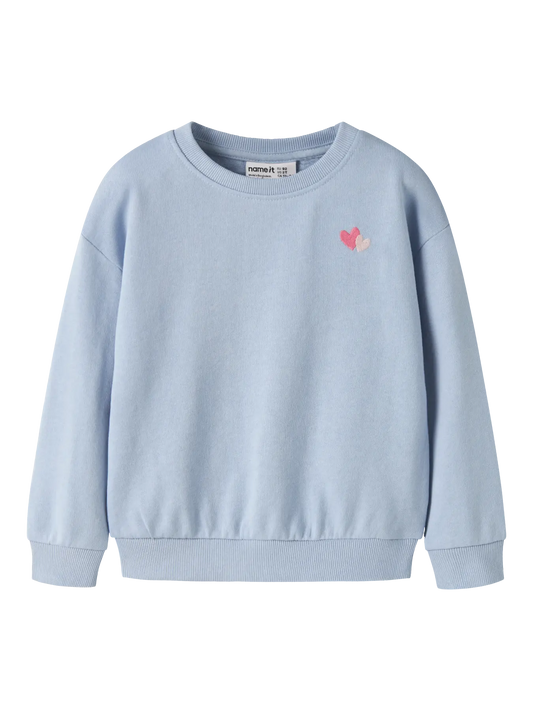 Name it: sweater blue haerts