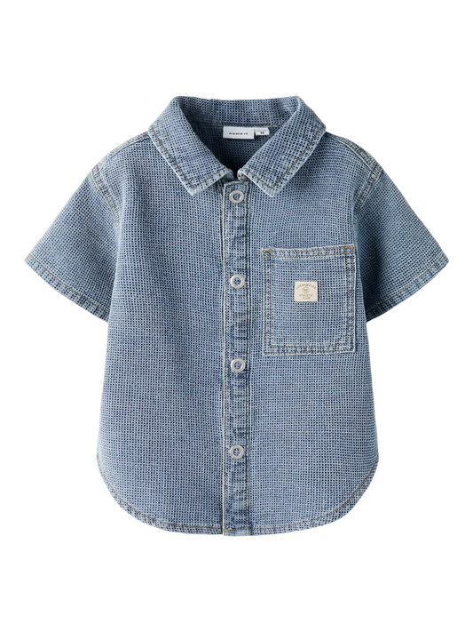 Name it: hemdje medium blue denim