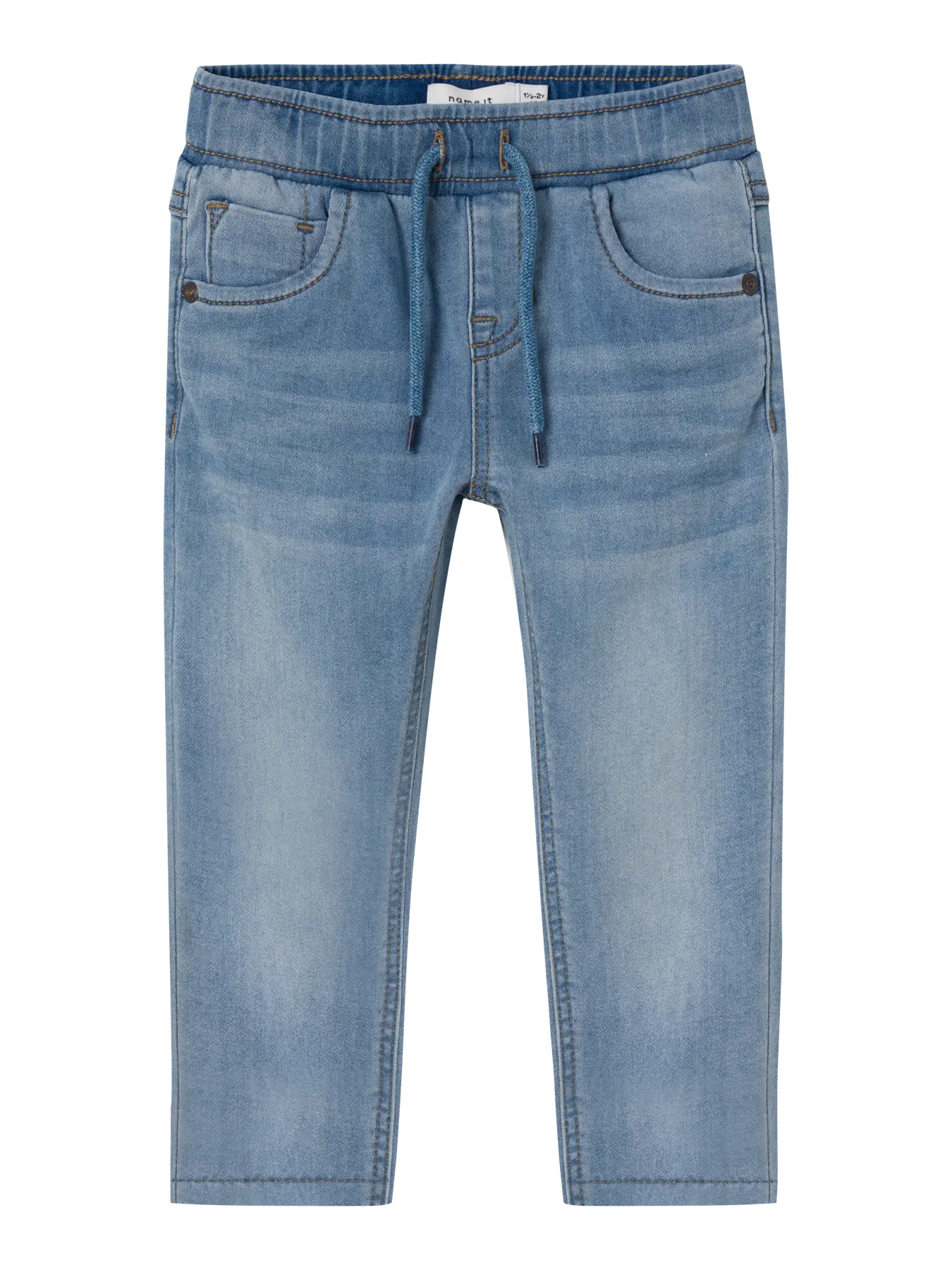 Name it: WARDJE: soft jeans light blue denim