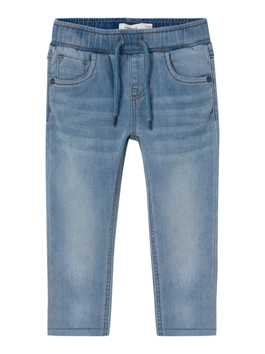 Name it: WARDJE: soft jeans light blue denim