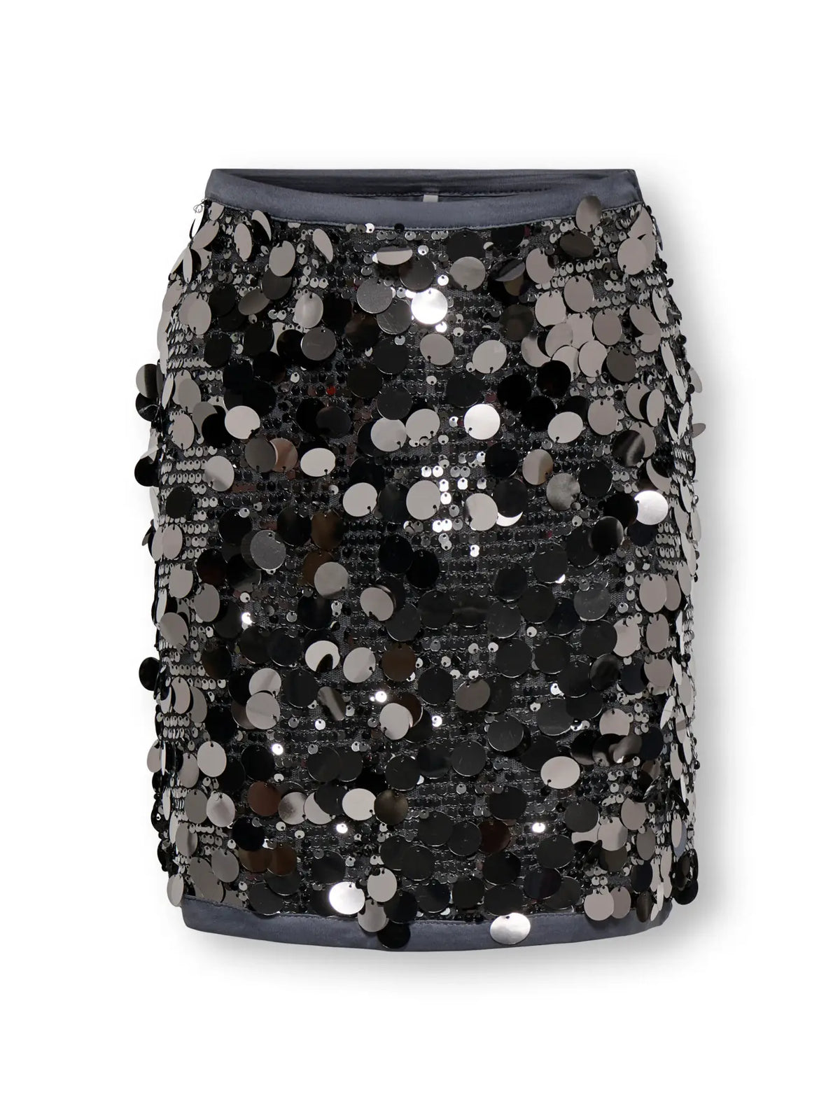 KidsOnly: skirt silver with glitter
