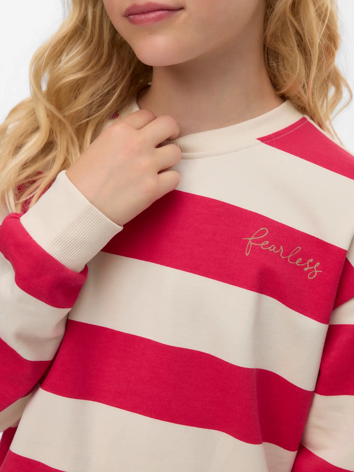 Vero Moda girl: sweater stripes