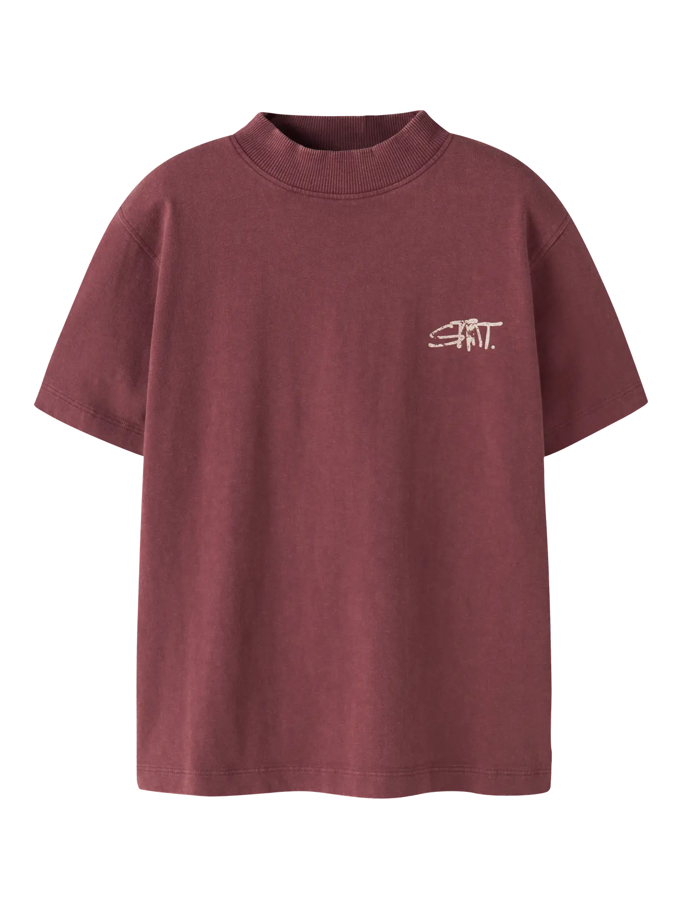 Name it: Shirt loose fit burgundy