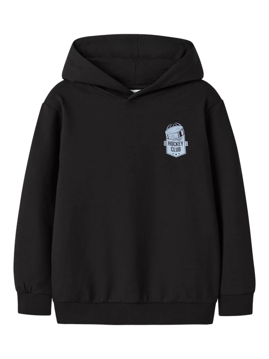 Name it: Dunne hoodie gewatteerd "Hockey club"