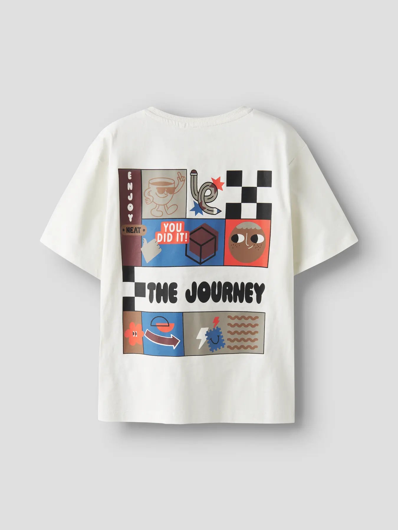 Name it: t-shirt " The journey" white