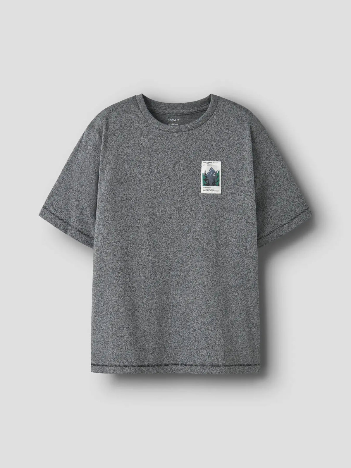 Name it: shirt grijs mountains