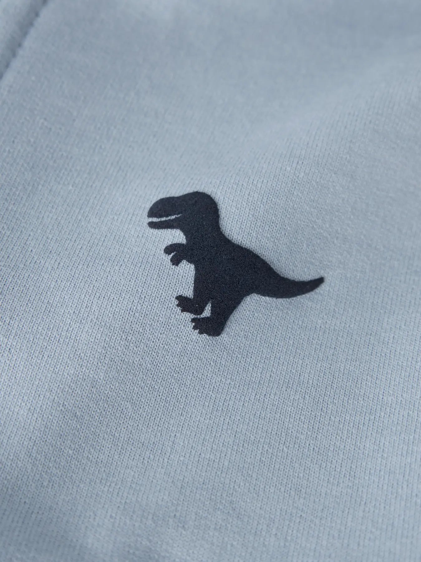 Name it: cardigan met rits T-rex blue