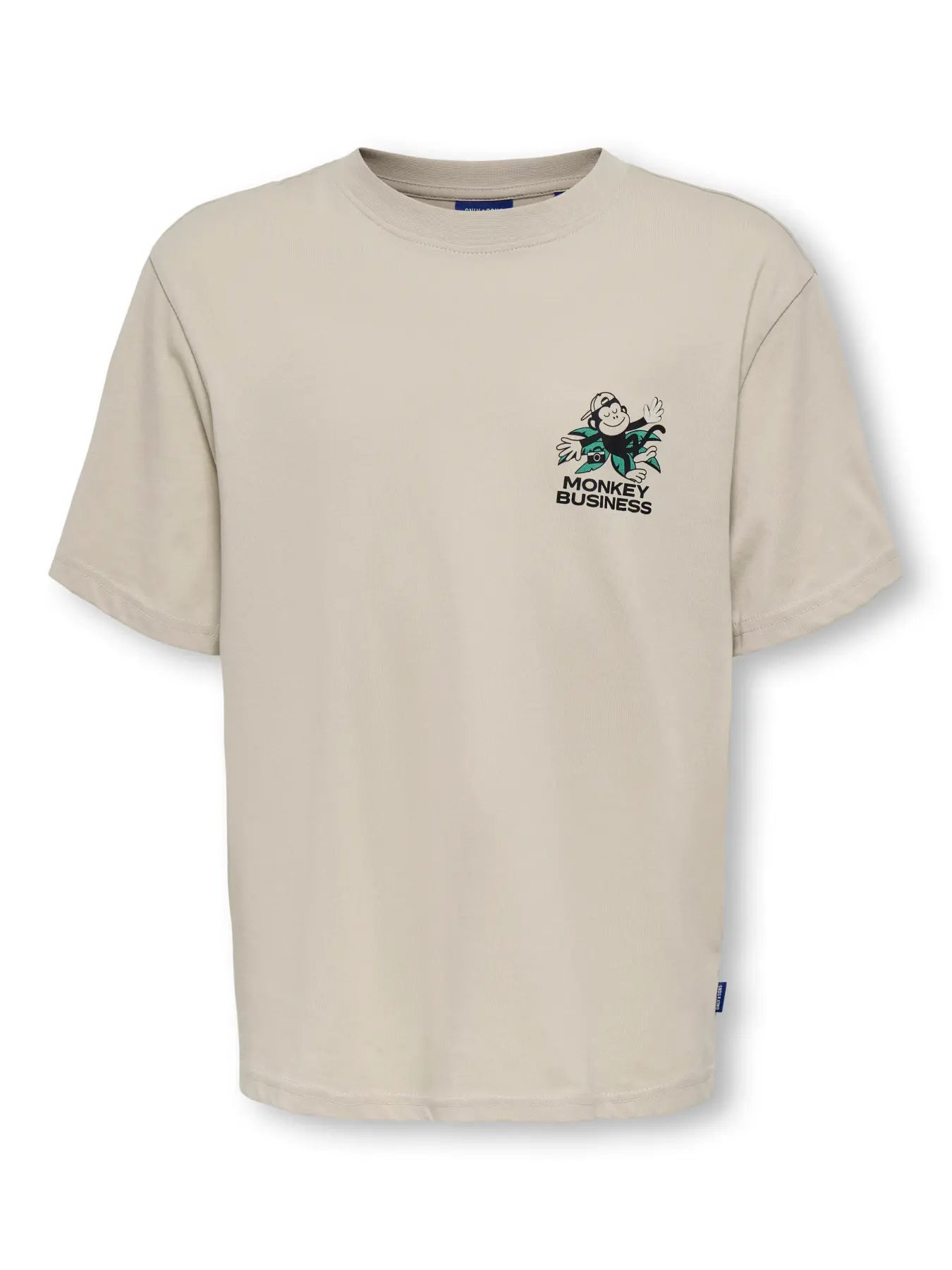Only & Sons:Shirt "Monkey Business" with backprint