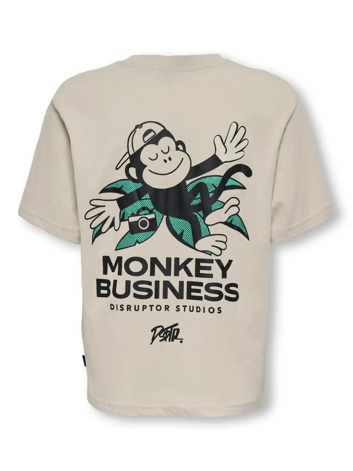 Only & Sons:Shirt "Monkey Business" with backprint