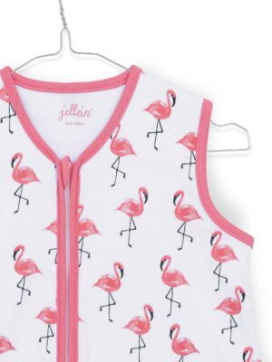 Jollein:Slaapzak: zomer : Jersey Flamingo: 70 cm