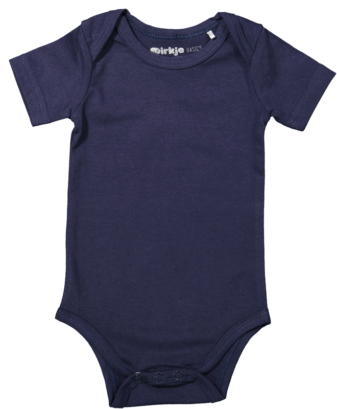 Dirkje:Baby Body short sleeves (Navy)