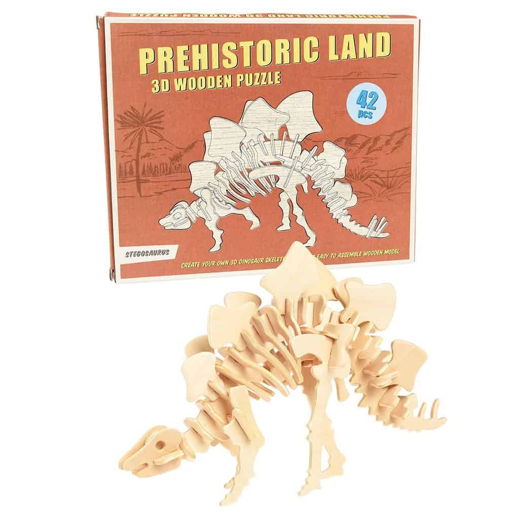 REX:Stegosaurus Wooden Puzzle