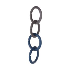 Sindibaba: Loops ringen blauw-grijs