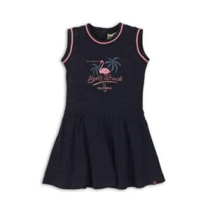 Visjes en Co: Kleed Koko Noko Blauw: long beach