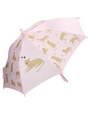 Kidzroom: Paraplu tijgers pink