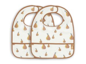 Jollein: slab waterproof pear (2 pack)