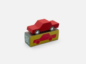 Waytoplay:Back & Forth (red) - Wooden Toy Car
