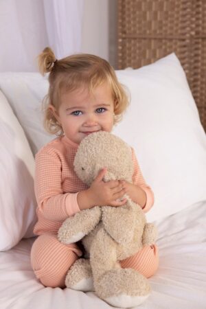 Feetje: pyjama zalm glitter