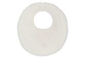 Jollein: Slab rond embroidery ivory