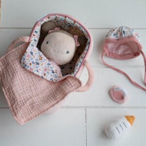 Little Dutch: Babypop Rosa pluche