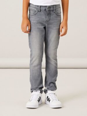 Name it: Noos collectie: Slim jeans light grey